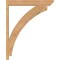 Ekena Millwork Thorton Slat Smooth Outlooker, Western Red Cedar, 5 1/2"W x 32"D x 40"H OUT06X32X40THR06SWR - alternate 3
